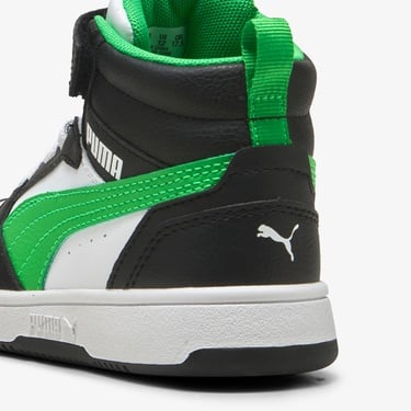  Puma Rebound V6 Mid Ac+ Ps Çocuk Siyah Spor Ayakkabı