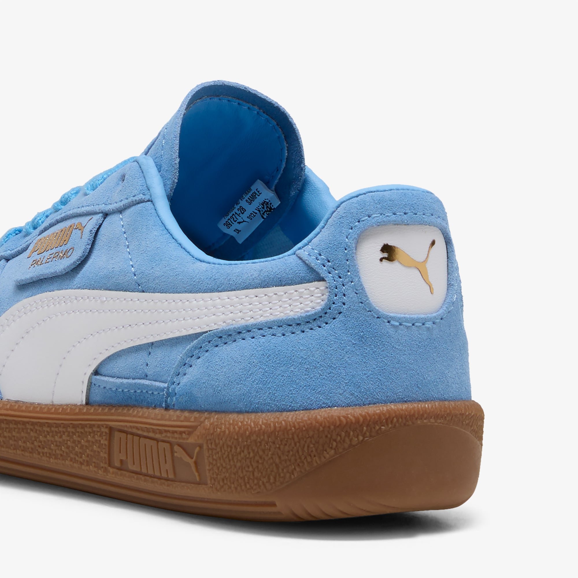 Puma Puma Palermo Jr Çocuk Mavi Spor Ayakkabı Sneaker | FashFed Mavi - 4. görsel