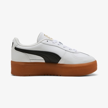  Puma Palermo Elevata Lth Wns Kadın Beyaz Spor Ayakkabı