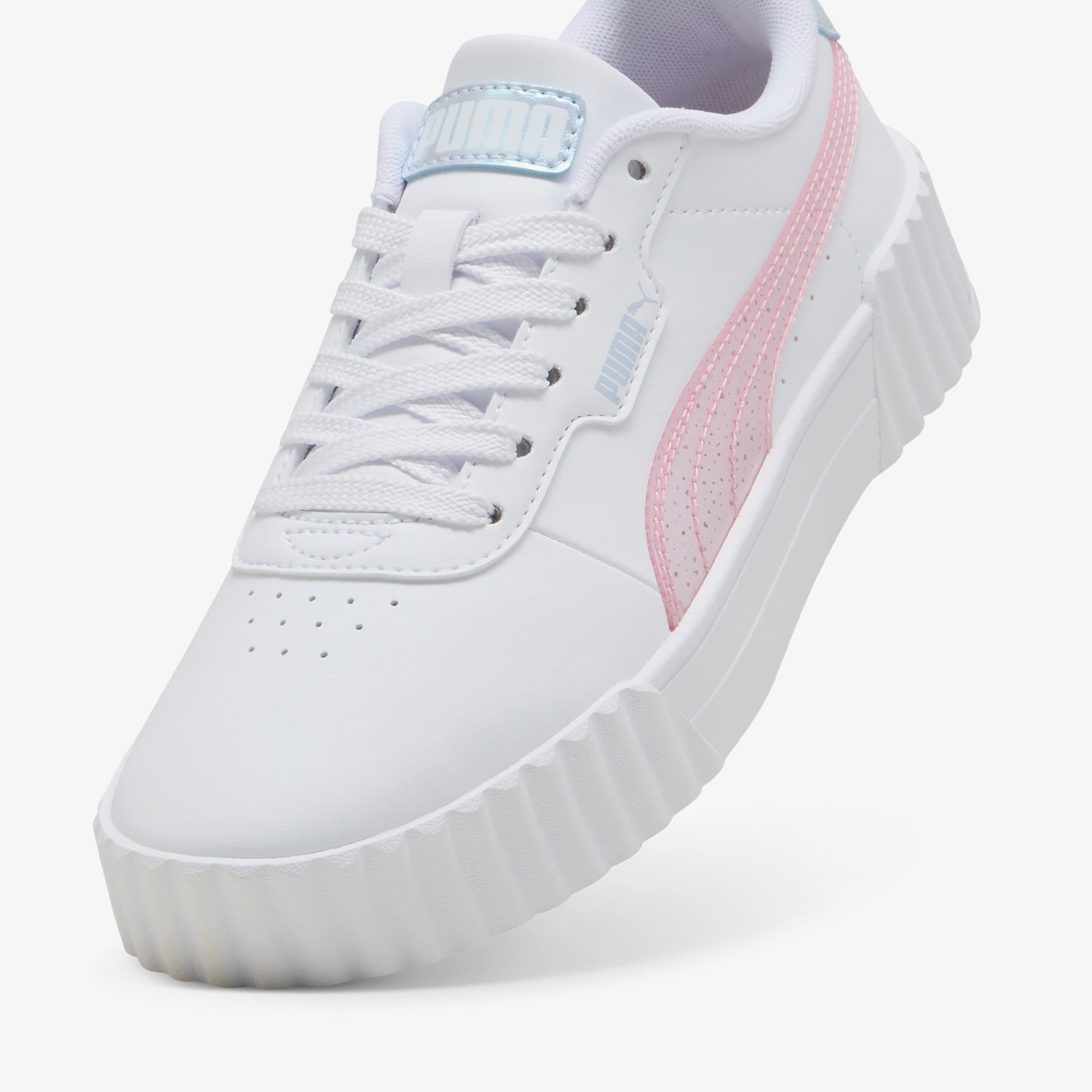 Puma Puma Carina 3 0 Blurry Dreams Jr Çocuk Beyaz Spor Ayakkabı Sneaker | FashFed Beyaz - 7. görsel