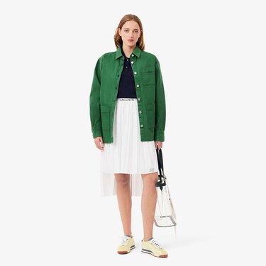  Lacoste Kadın Regular Fit Lacivert Polo