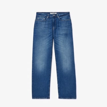  Erkek Straight Fit Lacivert Jean Pantolon