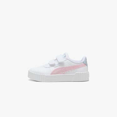  Puma Carina 3 0 Blurry Dreamsv Ps Çocuk Beyaz Spor Ayakkabı
