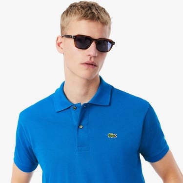  Lacoste L.12.12 Erkek Classic Fit Mavi Polo