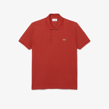  Lacoste L.12.12 Erkek Classic Fit Kırmızı Polo