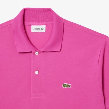  Lacoste L.12.12 Erkek Classic Fit Pembe Polo