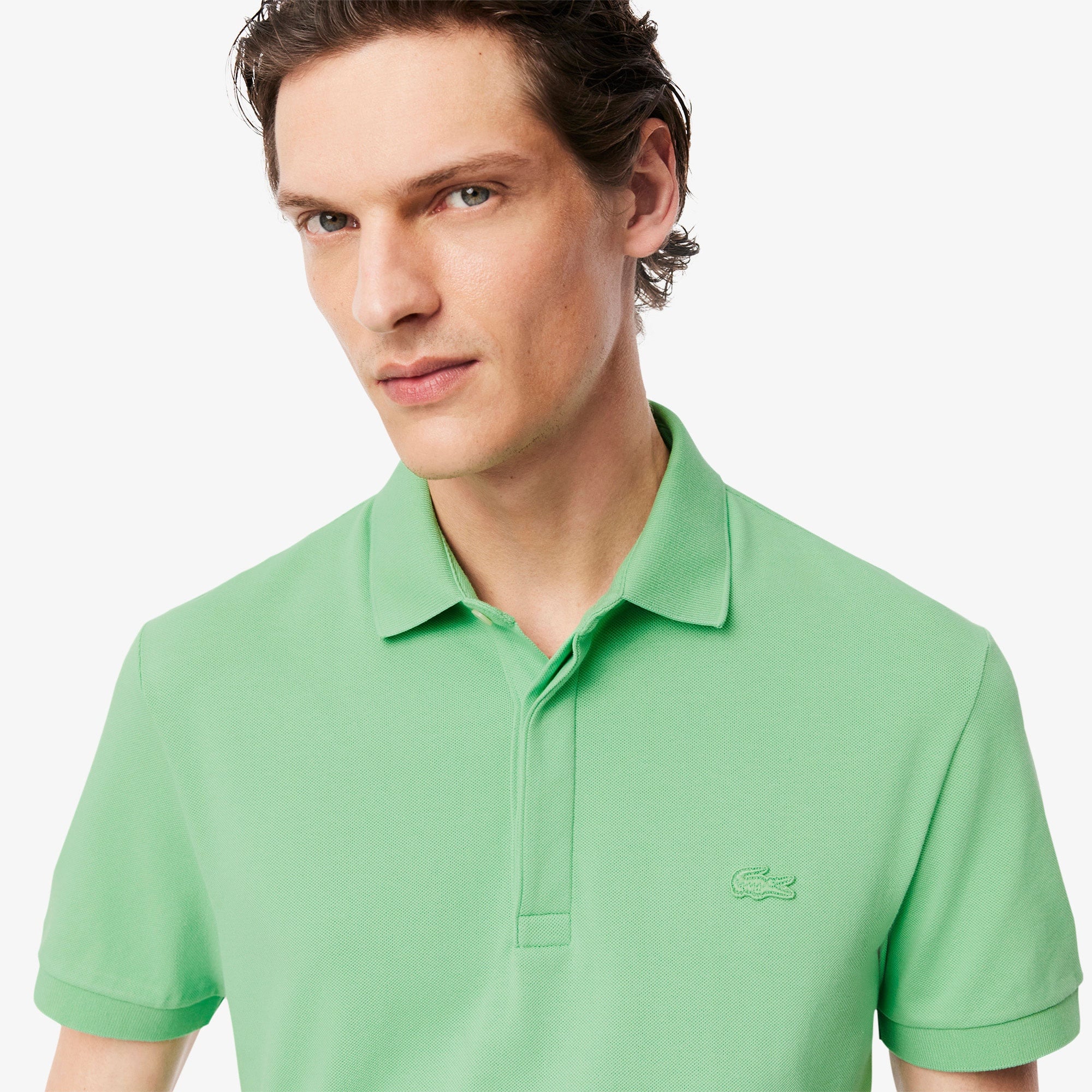 Erkek Regular Fit Yeşil Paris Polo