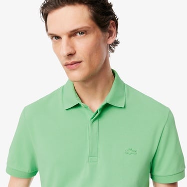  Lacoste Paris Erkek Regular Fit Yeşil Polo