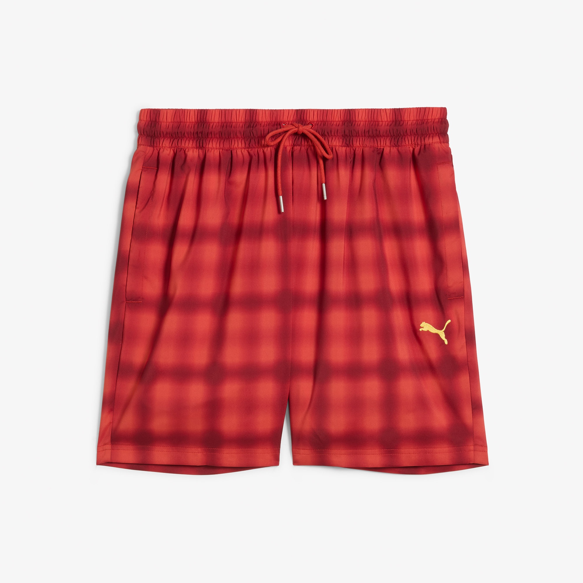 Puma Road to Unity Relaxed Dokuma Erkek Kırmızı Şort