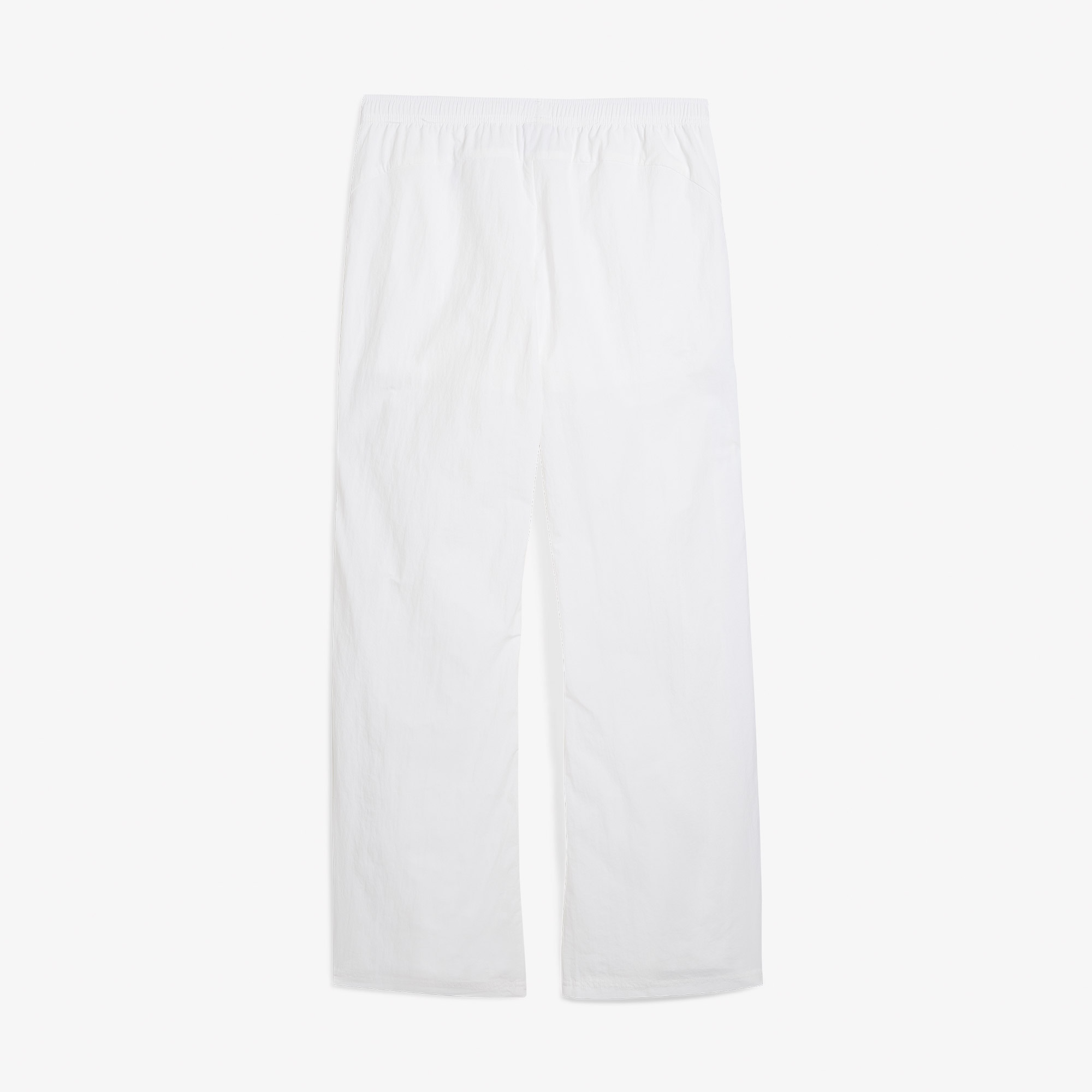 Puma Dare To Relaxed Dokuma Fermuarlı Kadın Beyaz Eşofman Altı