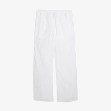  Puma Dare To Relaxed Dokuma Fermuarlı Kadın Beyaz Eşofman Altı