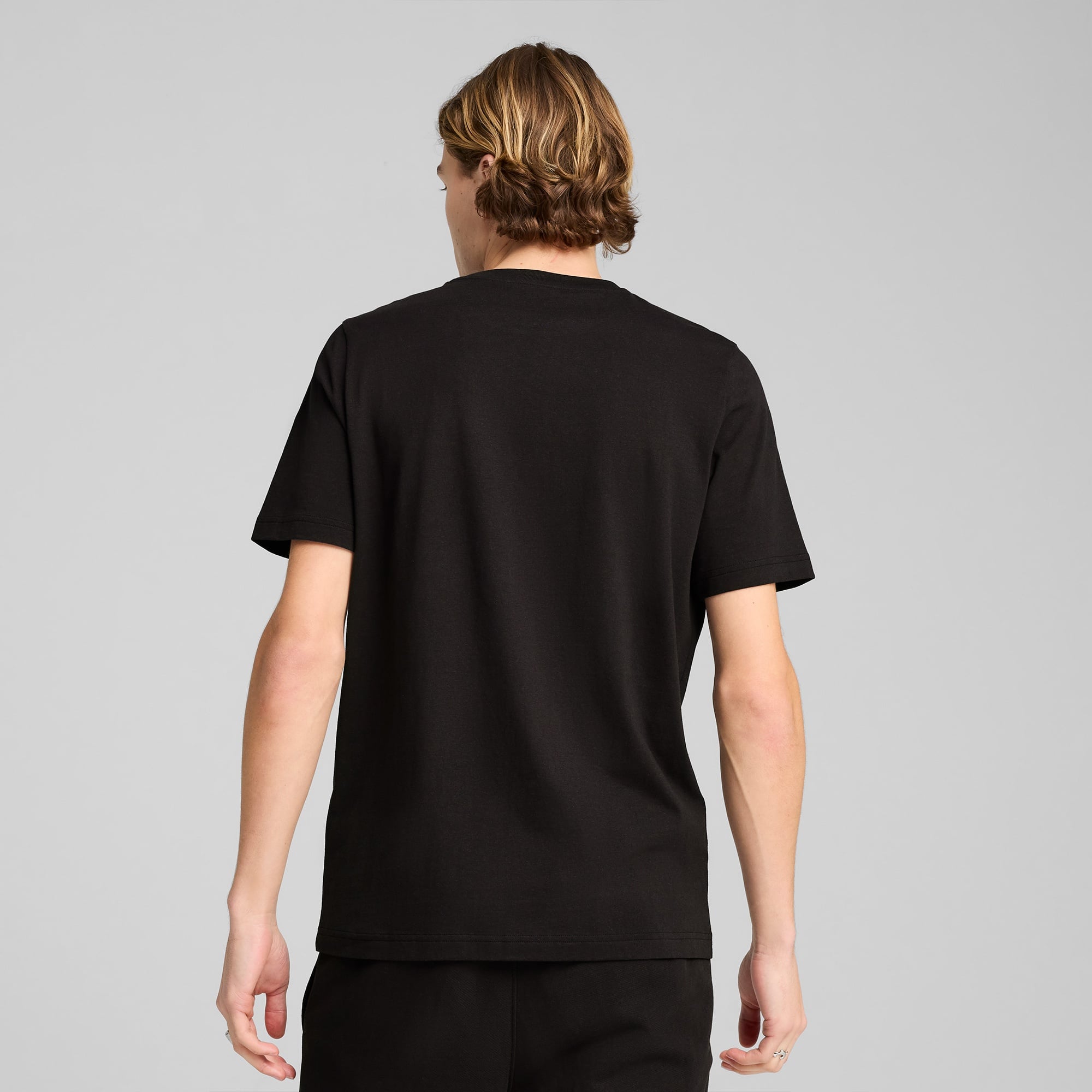 Puma Ess Elevated Erkek Siyah T-Shirt