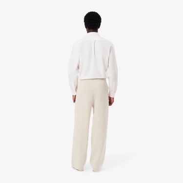  Lacoste Erkek Loose Fit Bej Eşofman Altı