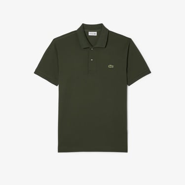  L.12.12 Erkek Classic Fit Koyu Yeşil Polo