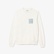 Lacoste Erkek Classic Fit Bisiklet Yaka Beyaz Sweatshirt