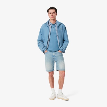  Lacoste L.12.12 Erkek Slim Fit Mavi Polo