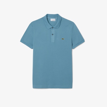  Lacoste L.12.12 Erkek Slim Fit Mavi Polo