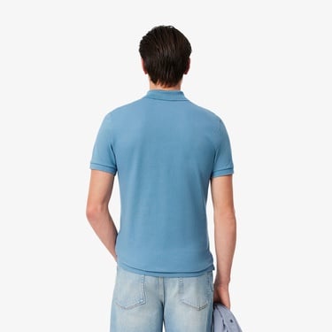  Lacoste L.12.12 Erkek Slim Fit Mavi Polo
