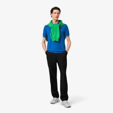  Lacoste L.12.12 Erkek Slim Fit Mavi Polo