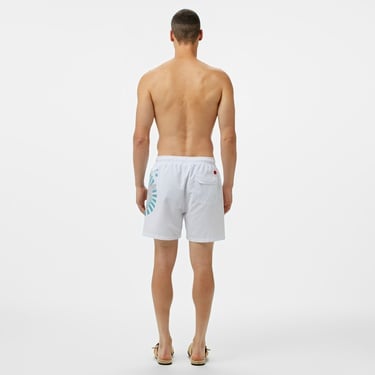  UNITED4 Erkek Beyaz Deniz Şortu
