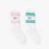 UNITED4 Unisex Beyaz 2'li Çorap