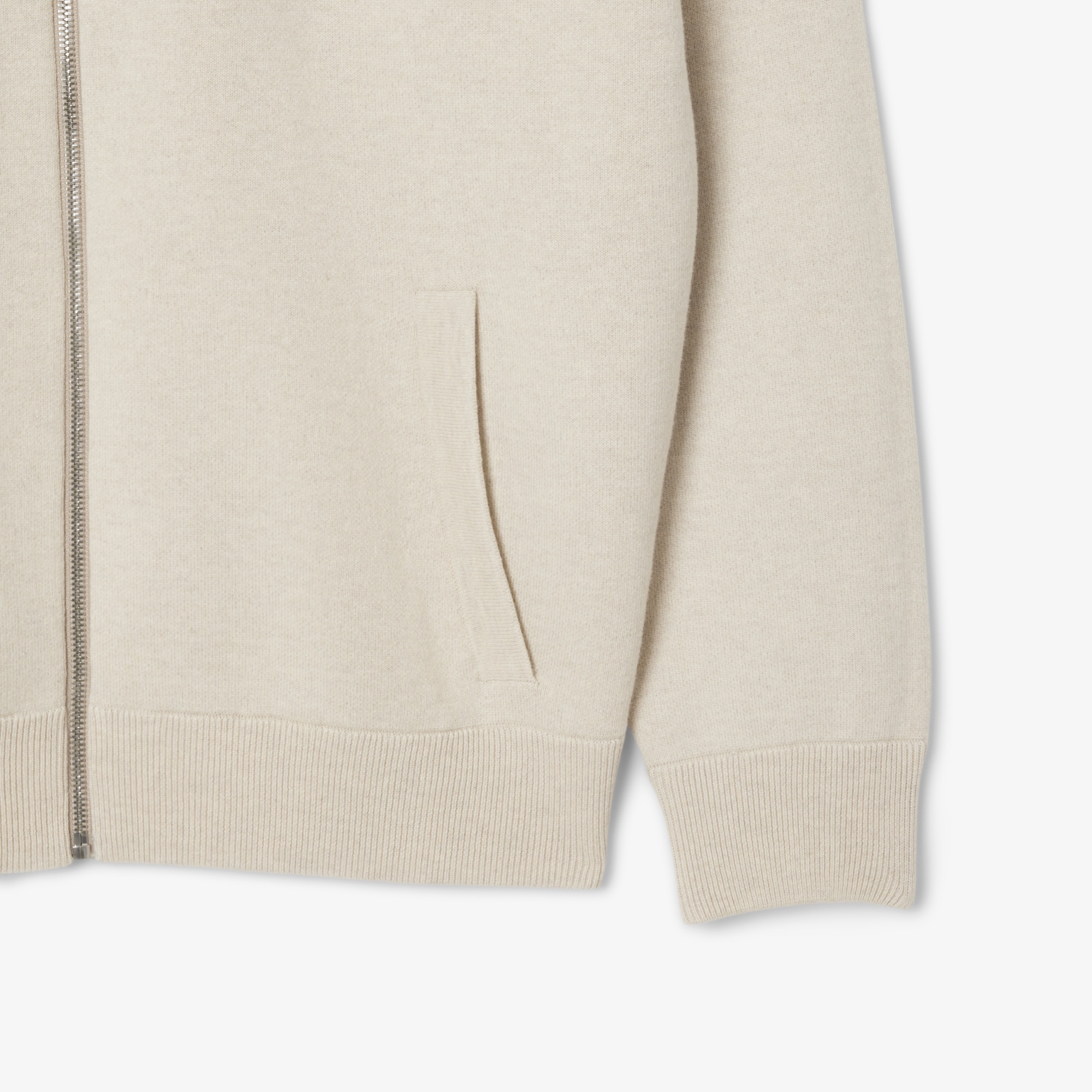 Erkek Relaxed Fit Kapüşonlu Gri Triko