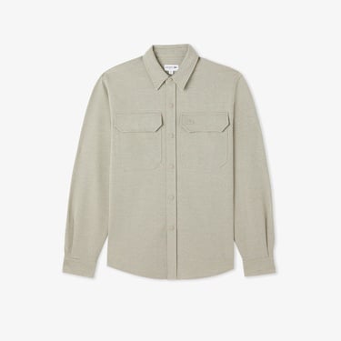  Lacoste Erkek Regular Fit Bej Gömlek