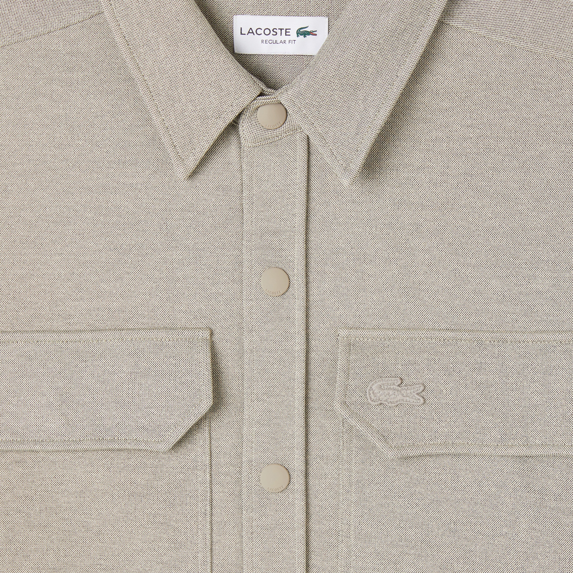 Lacoste Erkek Regular Fit Bej Gömlek