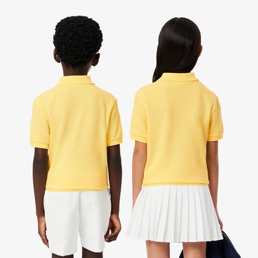  Lacoste Çocuk Regular Fit Sarı Polo