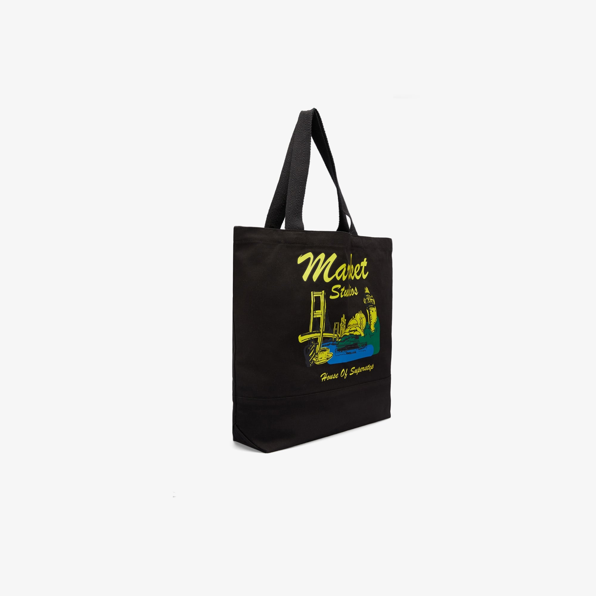 Market x Hoss İstanbul Unisex Siyah Çanta