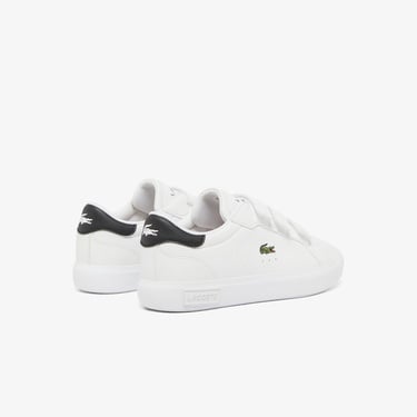  Lacoste Powercourt Çocuk Beyaz Sneaker