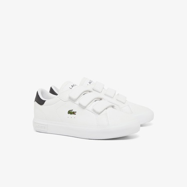  Lacoste Powercourt Çocuk Beyaz Sneaker