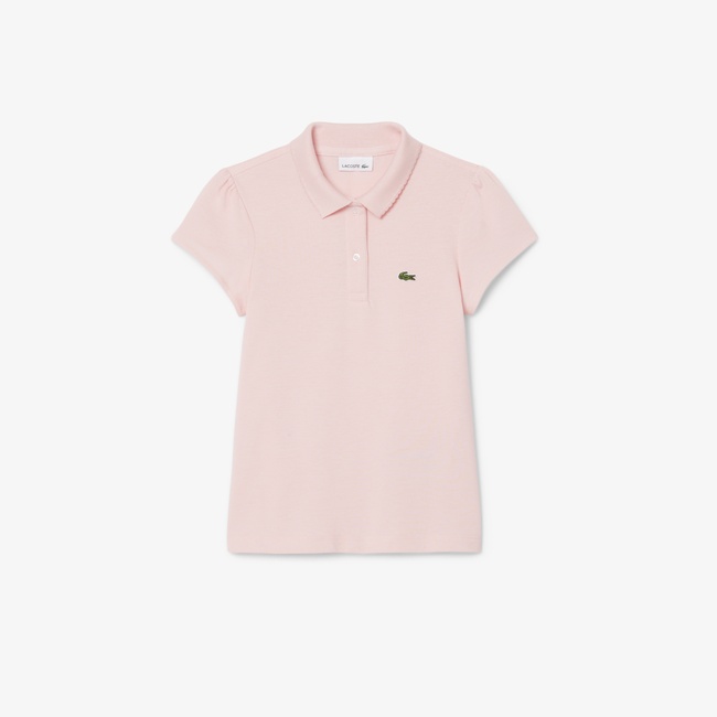  Kız Çocuk Pembe Polo
