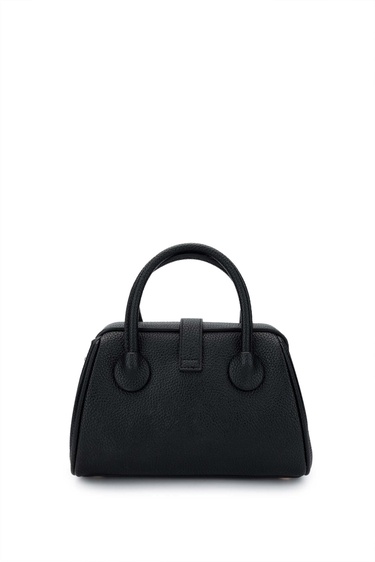  Tamer Tanca Kadın Vegan Siyah Omuz Çanta