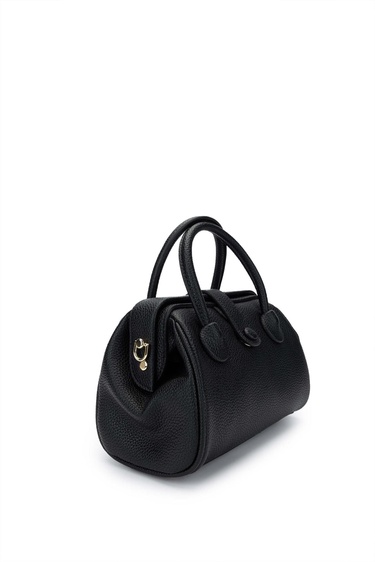  Tamer Tanca Kadın Vegan Siyah Omuz Çanta