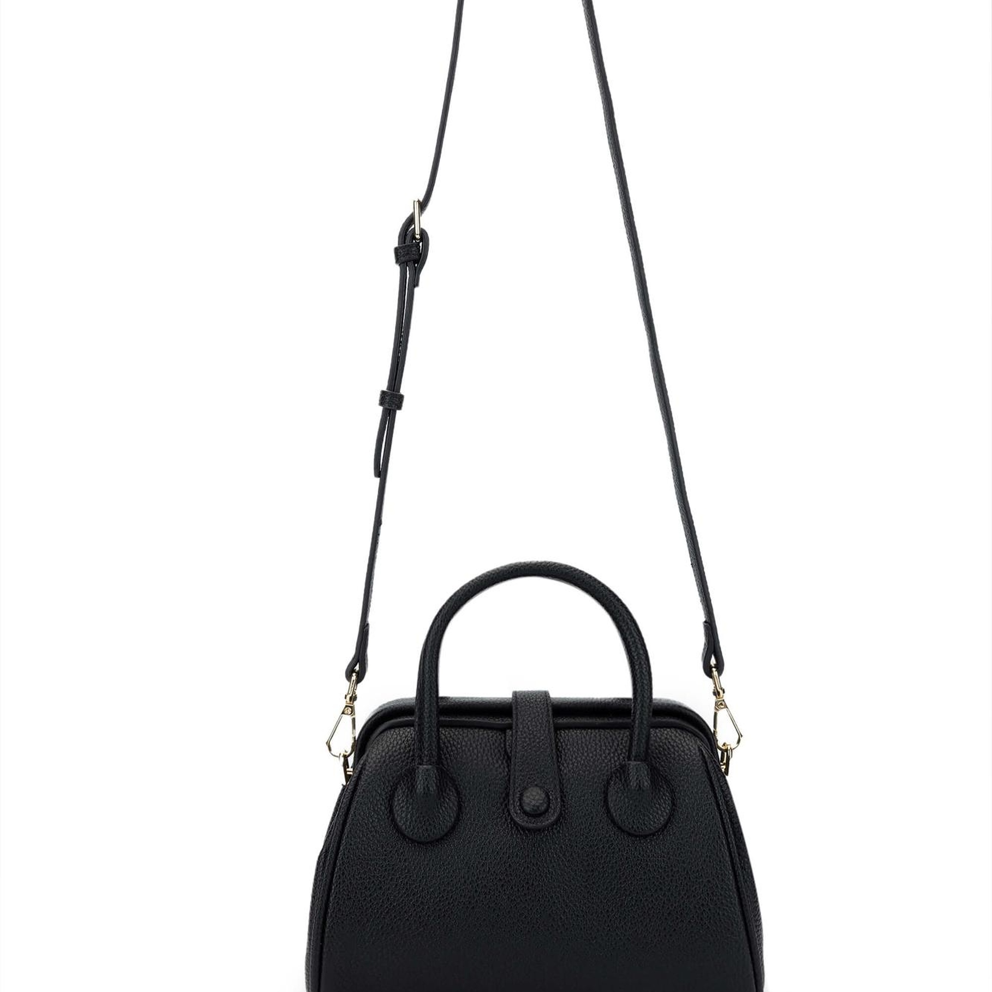 Tamer Tanca Kadın Vegan Siyah Omuz Çanta