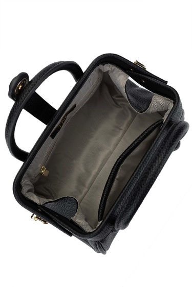  Tamer Tanca Kadın Vegan Siyah Omuz Çanta