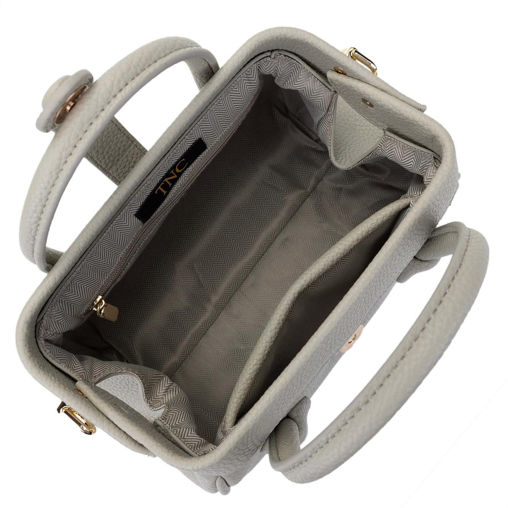 Tamer Tanca Kadın Vegan Gri Omuz Çanta