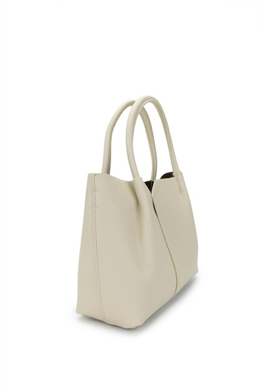  Tamer Tanca Kadın Vegan Bej Omuz Çanta