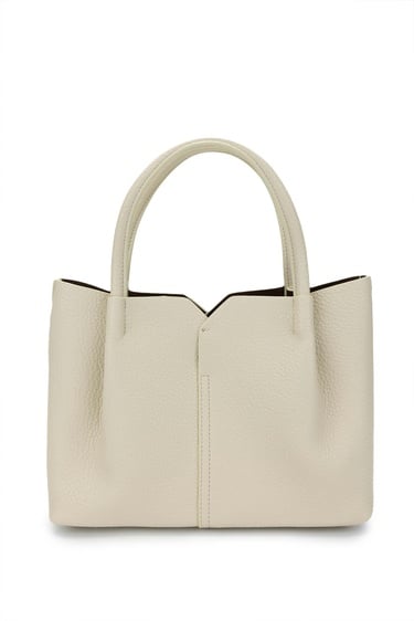  Tamer Tanca Kadın Vegan Bej Omuz Çanta