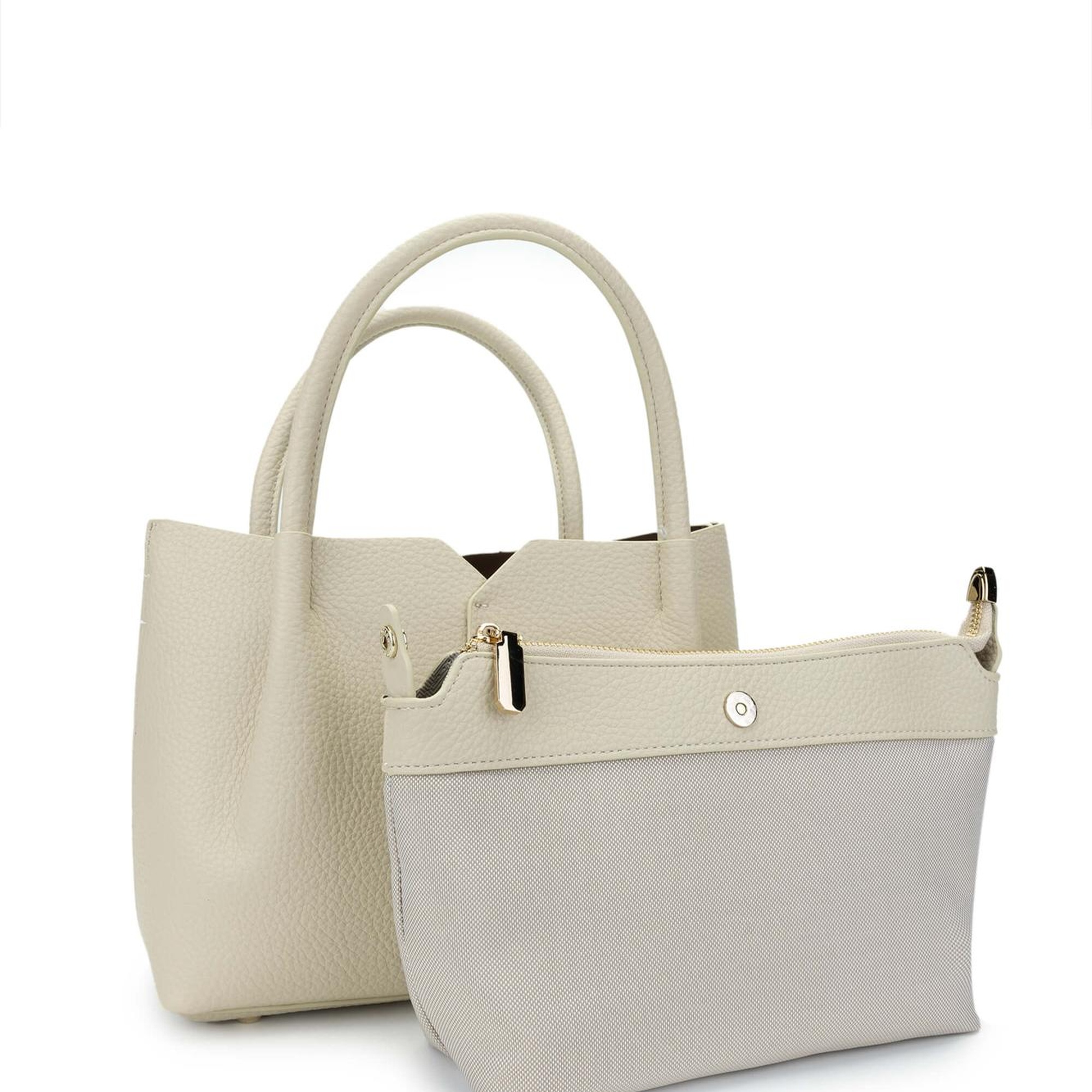 Tamer Tanca Kadın Vegan Bej Omuz Çanta