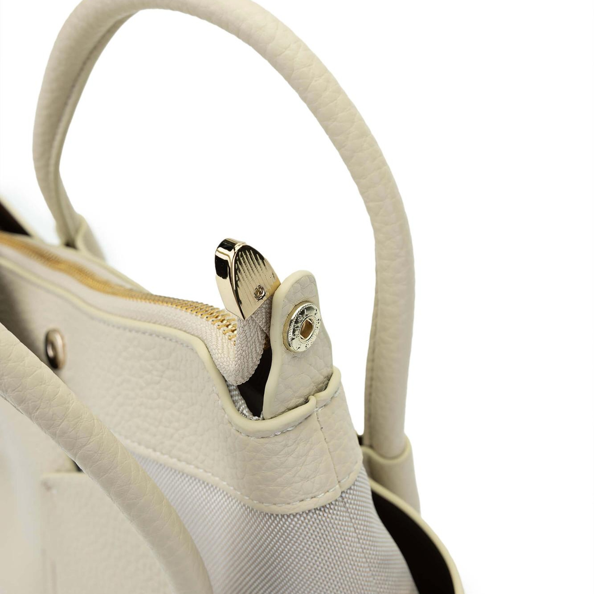 Tamer Tanca Kadın Vegan Bej Omuz Çanta