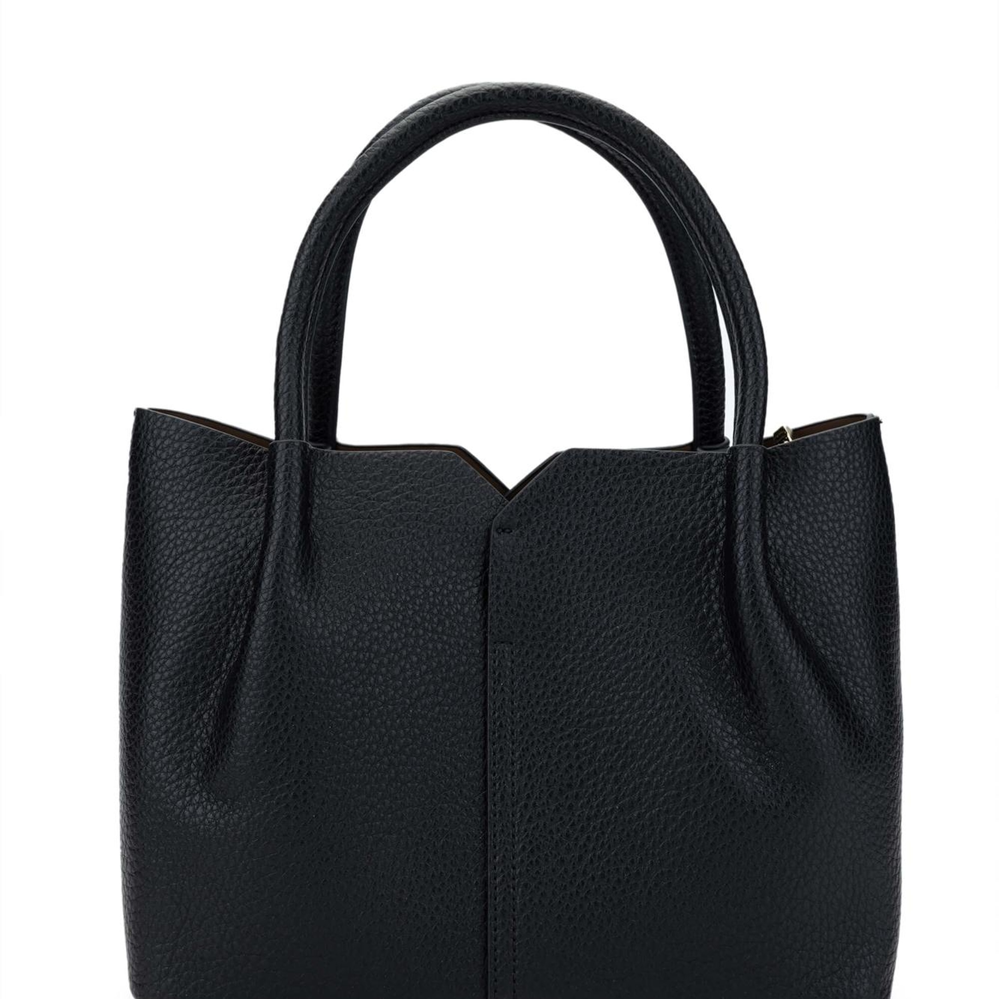 Tamer Tanca Kadın Vegan Siyah Omuz Çanta