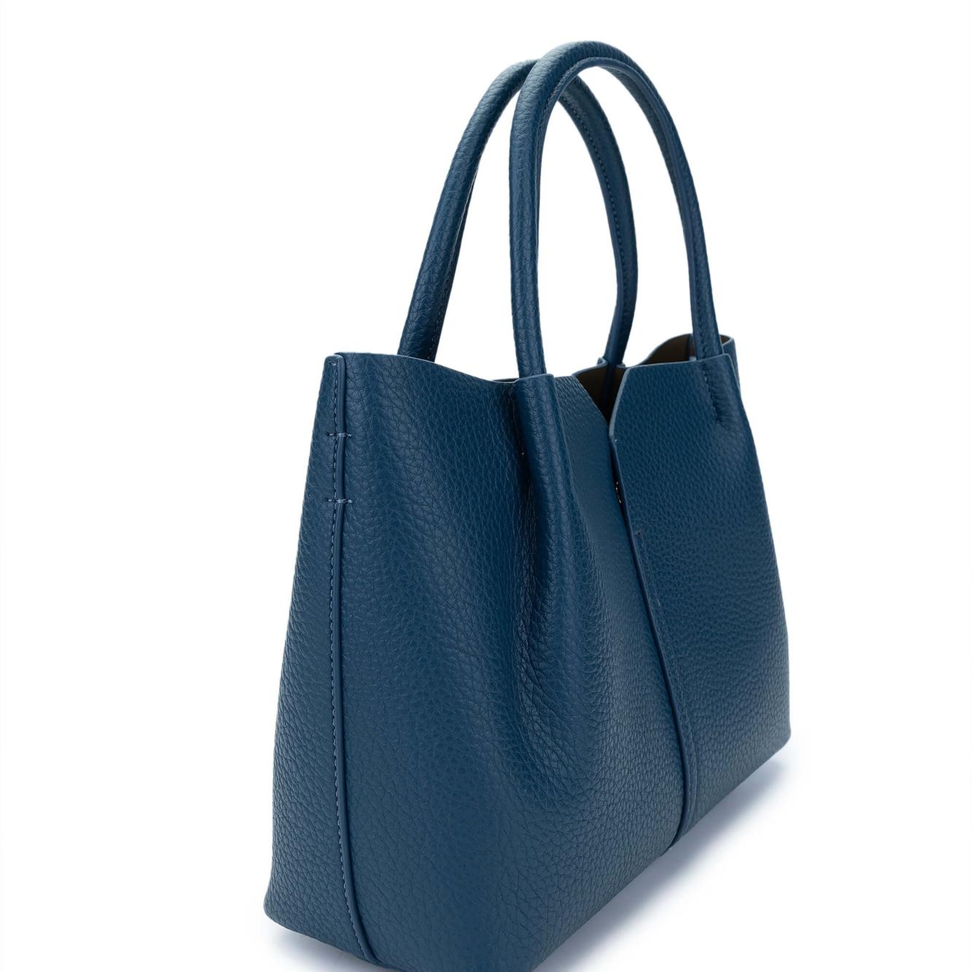 Tamer Tanca Kadın Vegan Mavi Omuz Çanta