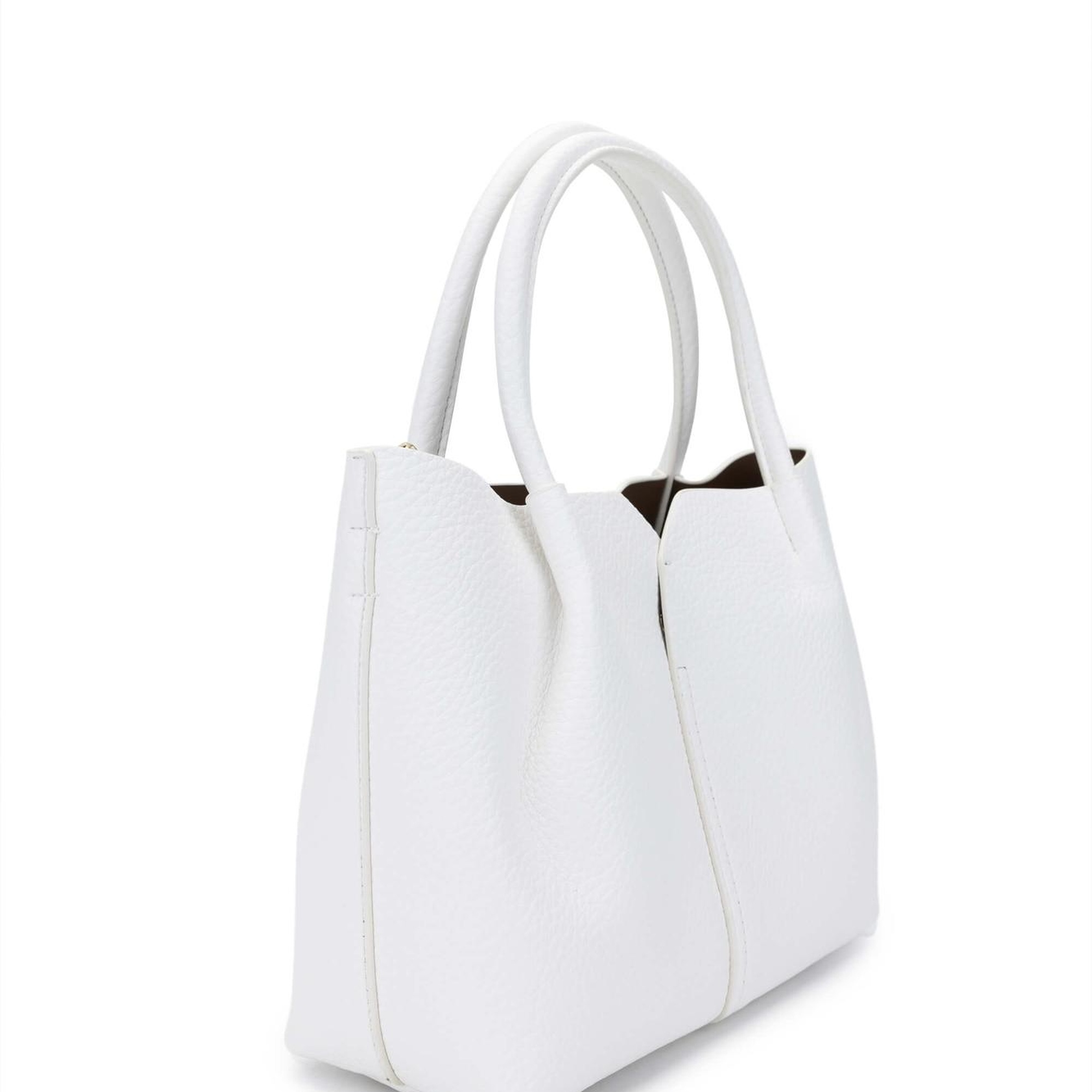 Tamer Tanca Kadın Vegan Beyaz Omuz Çanta