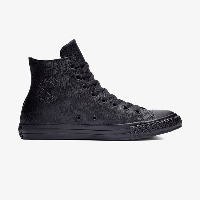  Converse Chuck Taylor All Star Tonal Unisex Siyah Deri Sneaker