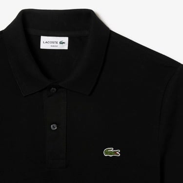  Lacoste L.12.12 Erkek Slim Fit Siyah Polo