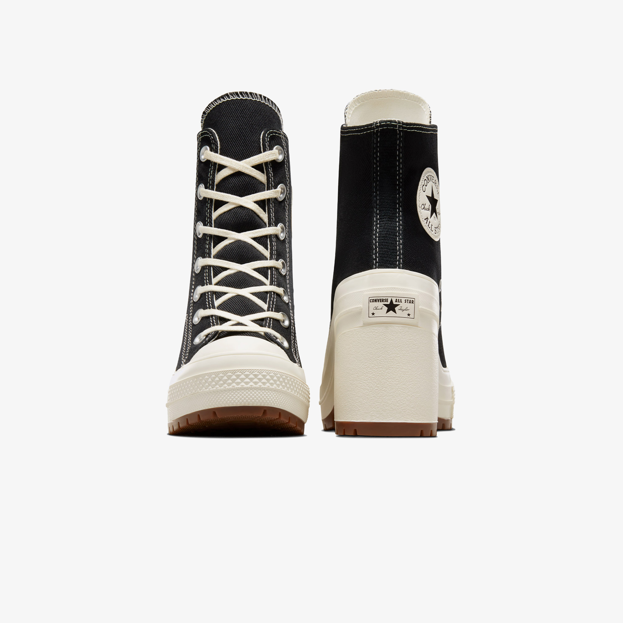Converse Converse Chuck 70 De Luxe Heel Unisex Siyah Platform Sneaker | FashFed Siyah - 7. görsel