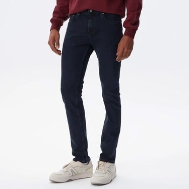  Lacoste Erkek Slim Fit Mavi Jean Pantolon