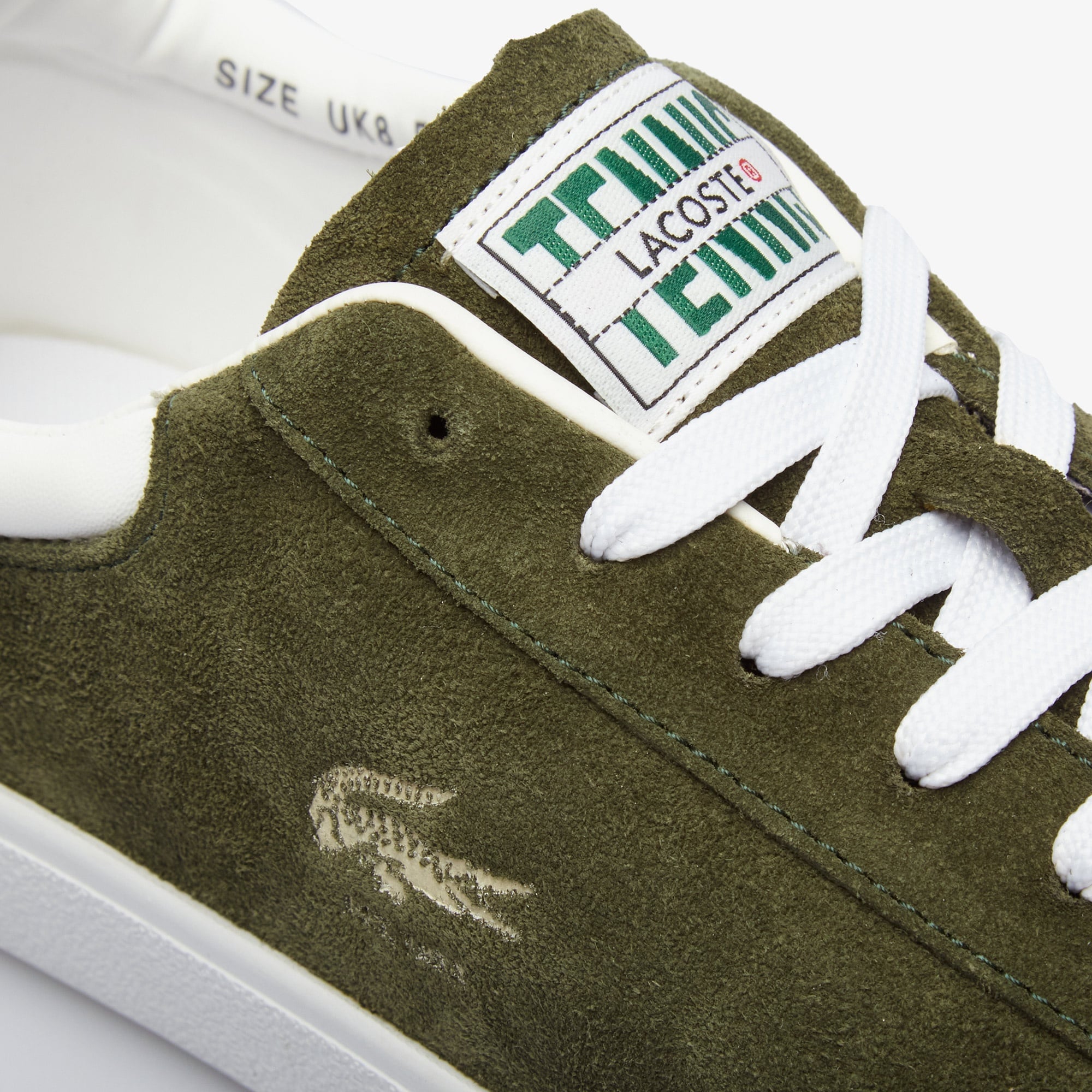 Lacoste Baseshot Erkek Yeşil Sneaker